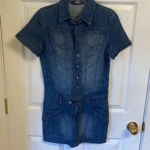 Armani Jeans Blue Denim Dress
